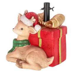 Kerstbomen>Kerstboomvoet rendier 37 cm