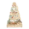 O'malley Kerstdorp>Kerstdorp boom en chalet 20 x 33 cm