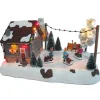 Kerstdorp>Kerstdorp chalet 33x19x17cm