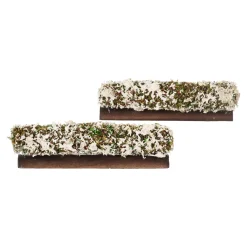 O'malley Kerstdorp>Kerstdorp haag 16cm 2stuks