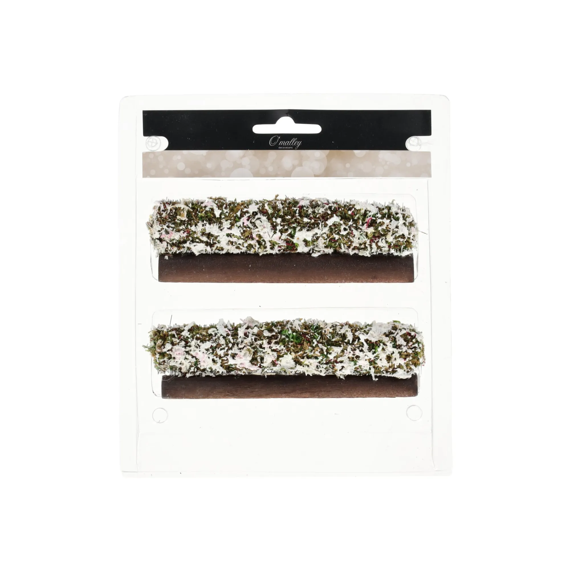 O'malley Kerstdorp>Kerstdorp haag 16cm 2stuks