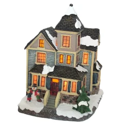 Kerstdorp>Kerstdorp huis 11x18cm