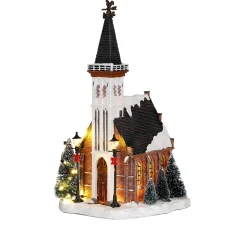 Luville Kerstdorp>Kerstdorp Kerk 15x16x31cm