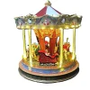 Kerstdorp>Kerstdorp kermis carrousel 25cm
