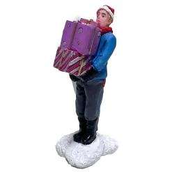 Kerstdorp>Kerstdorp pakjesbezorger