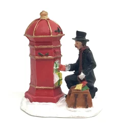 Kerstdorp>Kerstdorp postbode 6cm