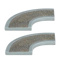 Luville Kerstdorp>Kerstdorp Road bocht 2st 26x10cm