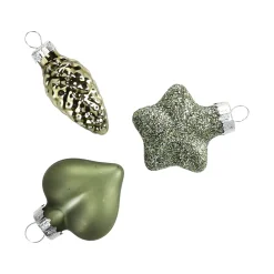 O'malley Kerstdecoratie|Kerstballen>Kersthanger mix 12st. rosemary green