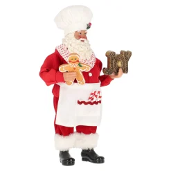 Kerstdecoratie>Kerstman 28 cm bakker