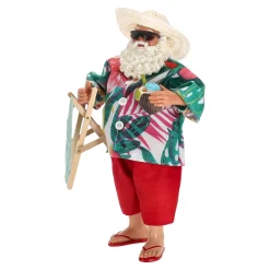 Kerstdecoratie>Kerstman 28 cm zomer