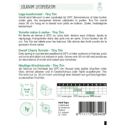 Horti Tops Moestuin>Kerstomaat Tiny Tim