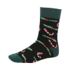 O'malley Kerstkleding>Kerstsok candycane groen 39-43