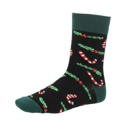 O'malley Kerstkleding>Kerstsok candycane groen 39-43