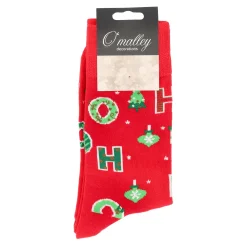 O'malley Kerstkleding>Kerstsok Hoho rood 39-43