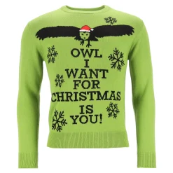 Kerstkleding>Kersttrui Owl XS