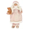 O'malley Kerstdecoratie>Kerstvrouw 65cm luxe roze