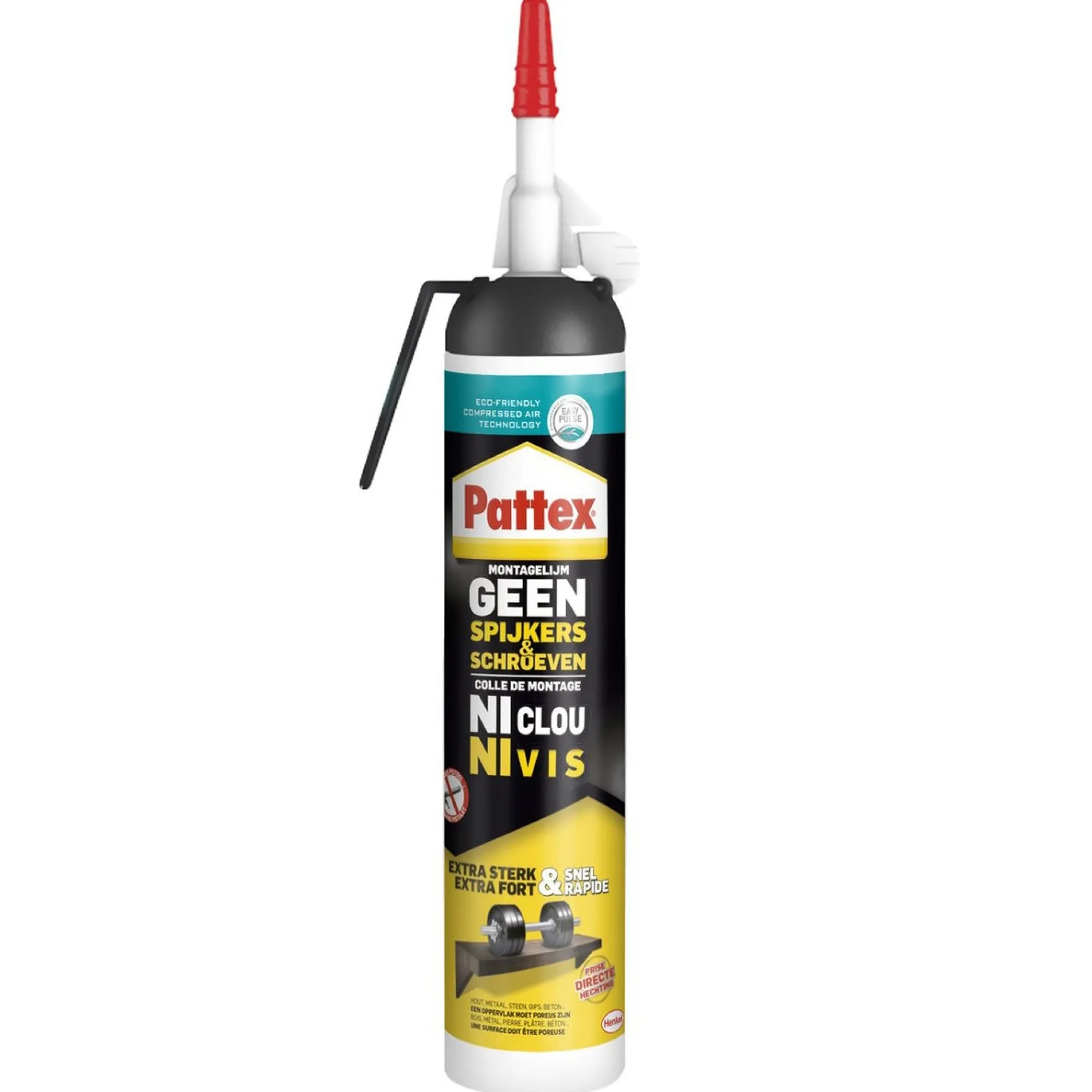 Pattex Verfspullen>Kit montage GN spijker 254G