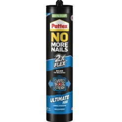 Pattex Verfspullen>Kit No More Nails Flex beige 390g