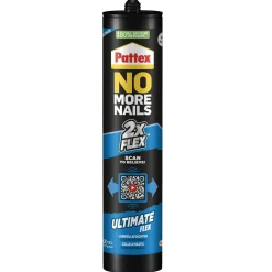 Pattex Verfspullen>Kit No More Nails Flex wit 390g