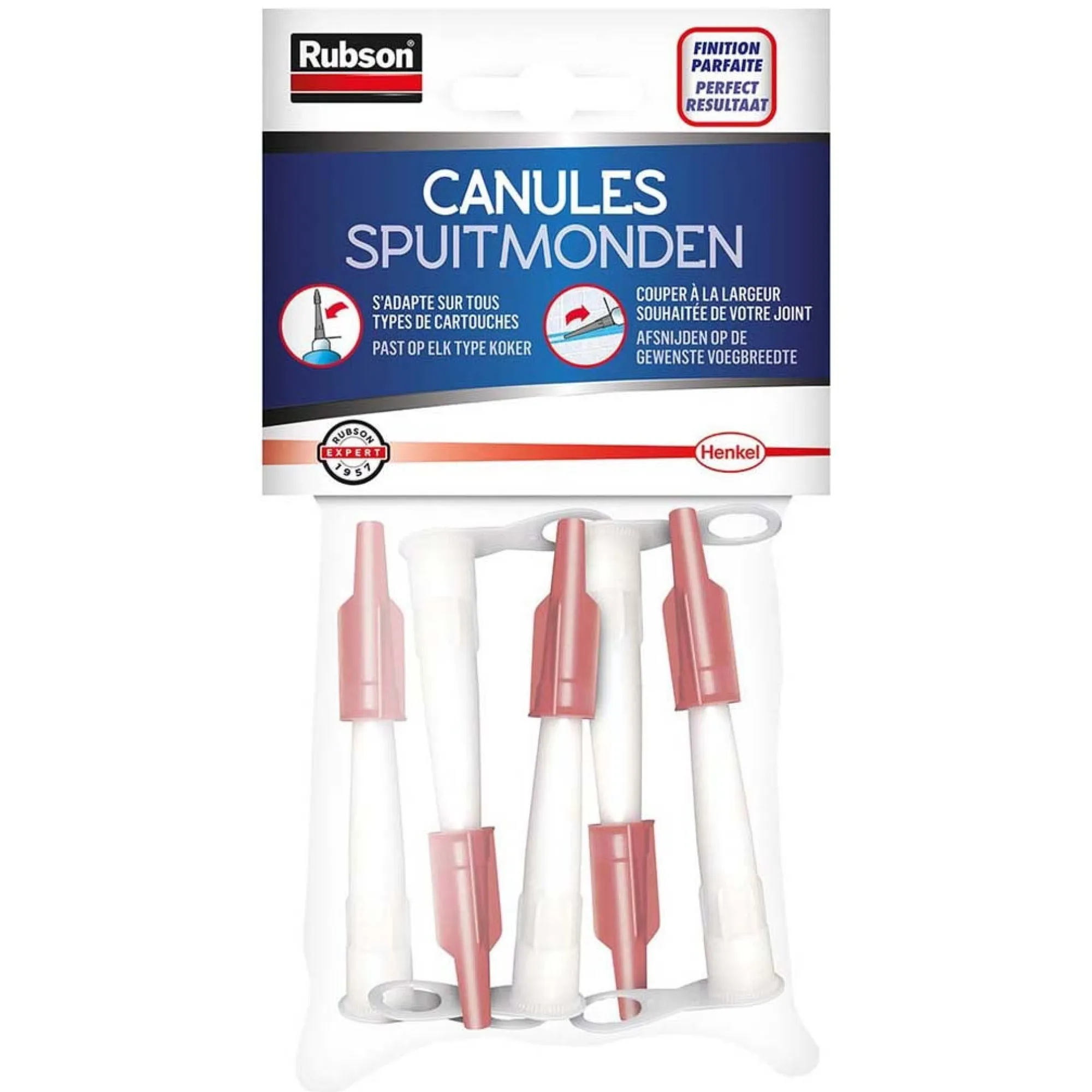 Rubson Verfspullen>Kit spuitmonden 5st