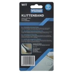 Westham Handgereedschap>Klittenband plak rondjes 20st wit