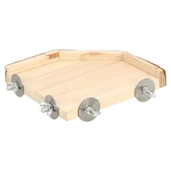 Friendly Pet Kooien En Hokken Knaagdier>Knaagdier hoek plateau hout 17cm