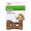 Friendly Pet Knaagdier Speelgoed>Knaagdier rol+bel natuur 7cm