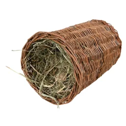 Friendly Pet Knaagdier Speelgoed>Knaagdier wilgentunnel + hooi 60g
