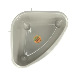 Moderna Knaagdierverzorging>Knaagdiertoilet hoek large warmgrijs