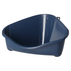 Moderna Knaagdierverzorging>Knaagdiertoilet hoek medium blauw