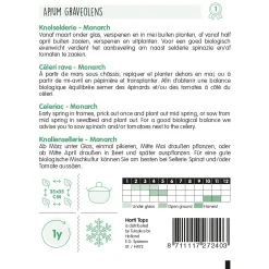 Horti Tops Moestuin>Knolselderie Monarch