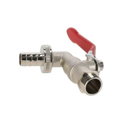 Waterland Pompen En Sproeien>Kogelkraan + uitloop 1/2 V2