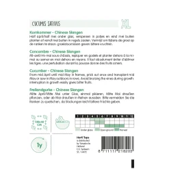 Horti Tops Moestuin>Komkommers chinese slangen