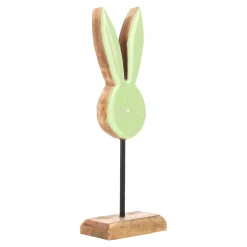 O'malley Pasen>Konijn op voet 23cm groen
