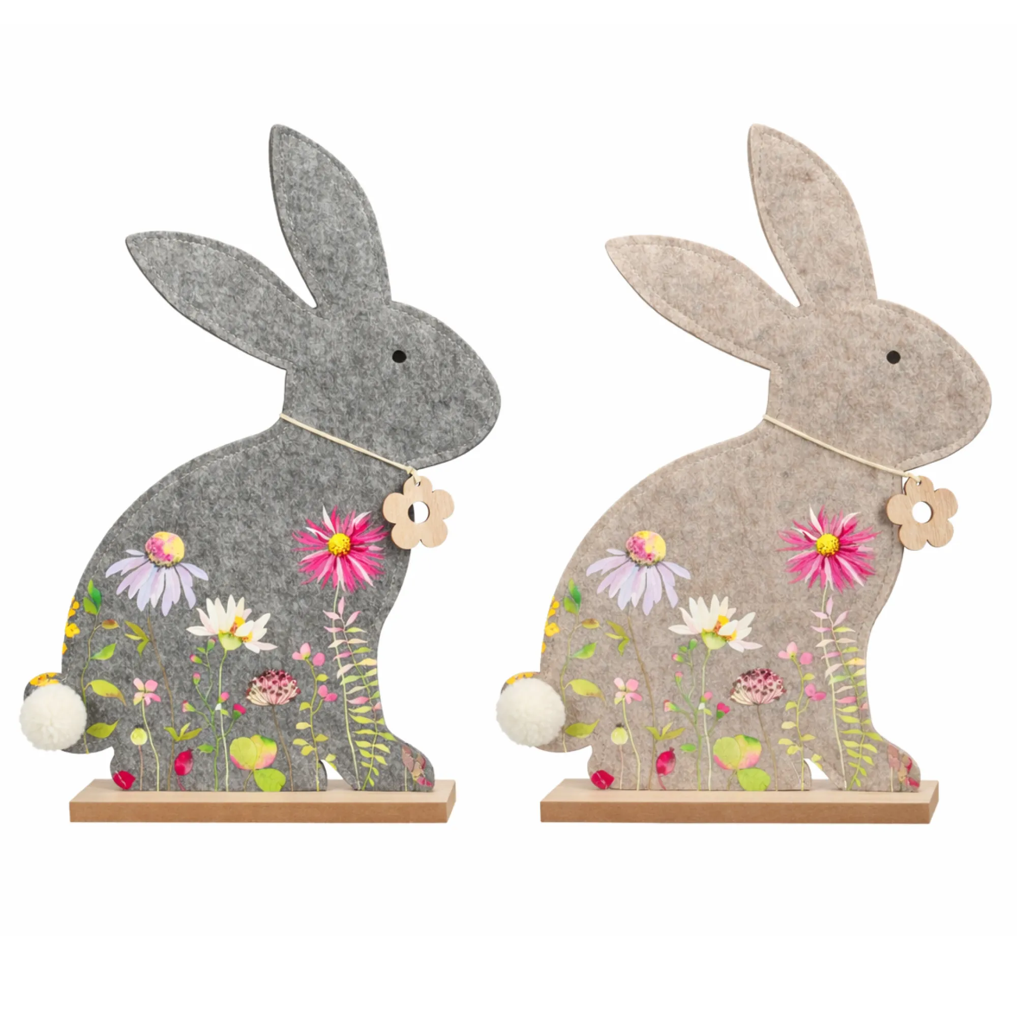 Natural Collections Pasen>Konijn vilt 42 cm