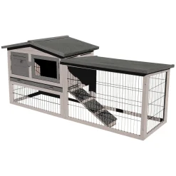 Flamingo Kooien En Hokken Knaagdier>Konijnenhok met ren rainbow cottage 153cm