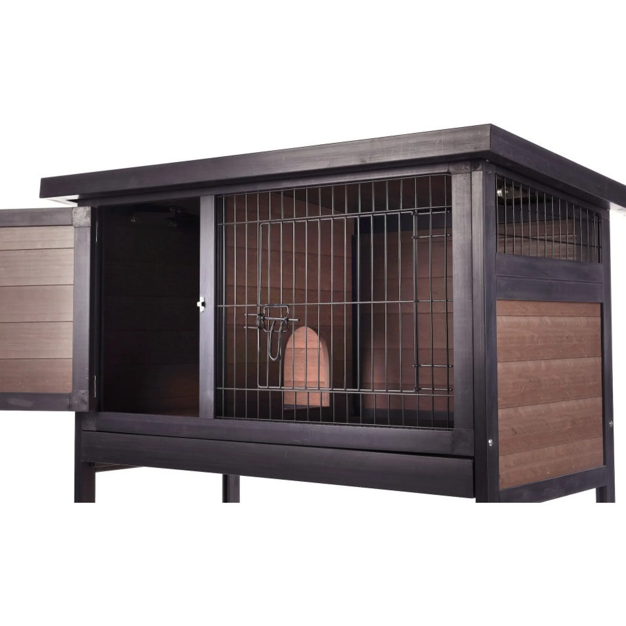 Flamingo Kooien En Hokken Knaagdier>Konijnenhok ramos bruin 113cm