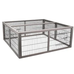 Flamingo Kooien En Hokken Knaagdier>Konijnenren opvouwbaar cottage 116cm