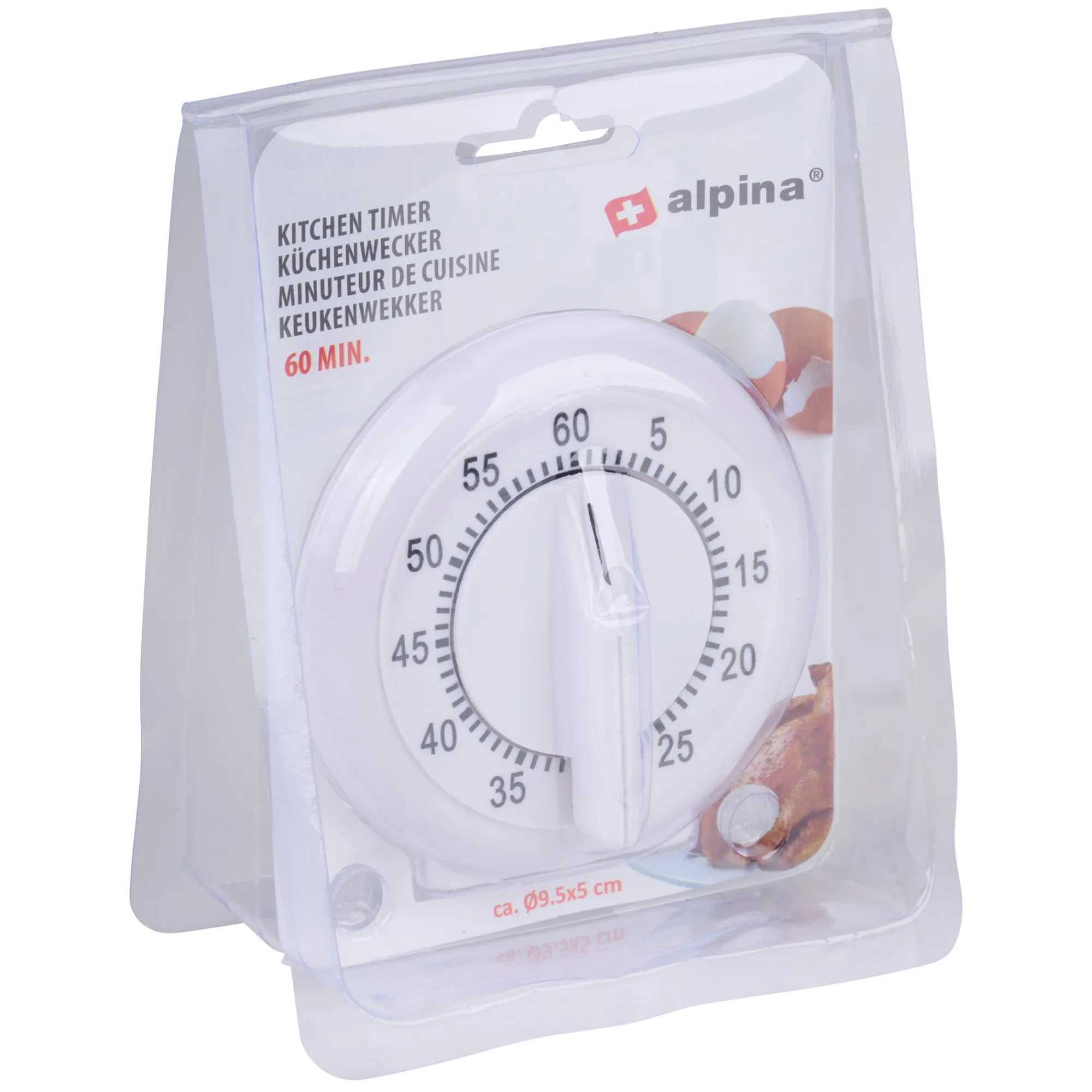 Alpina Koken & Tafelen>Kookwekker rond