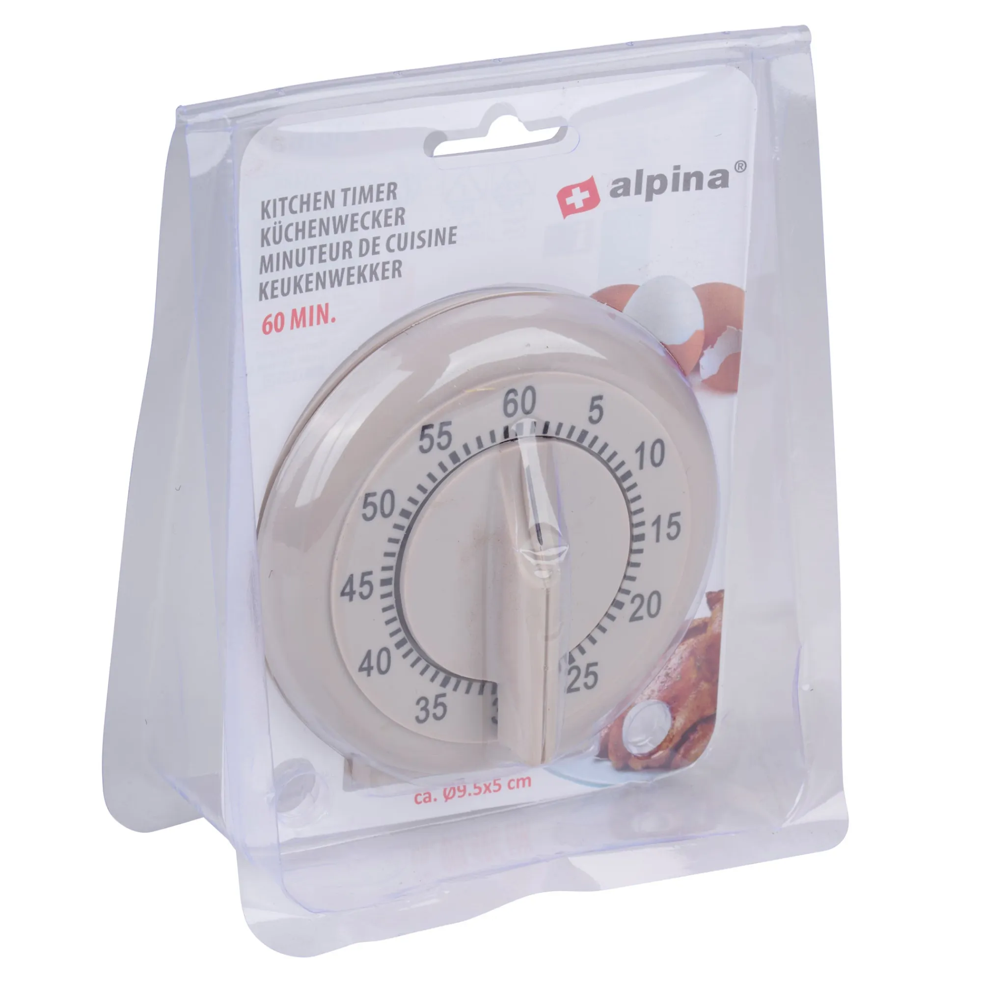 Alpina Koken & Tafelen>Kookwekker rond