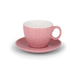 Alpina Koken & Tafelen>Kop+schotelset cappuccino 8-delig assorti