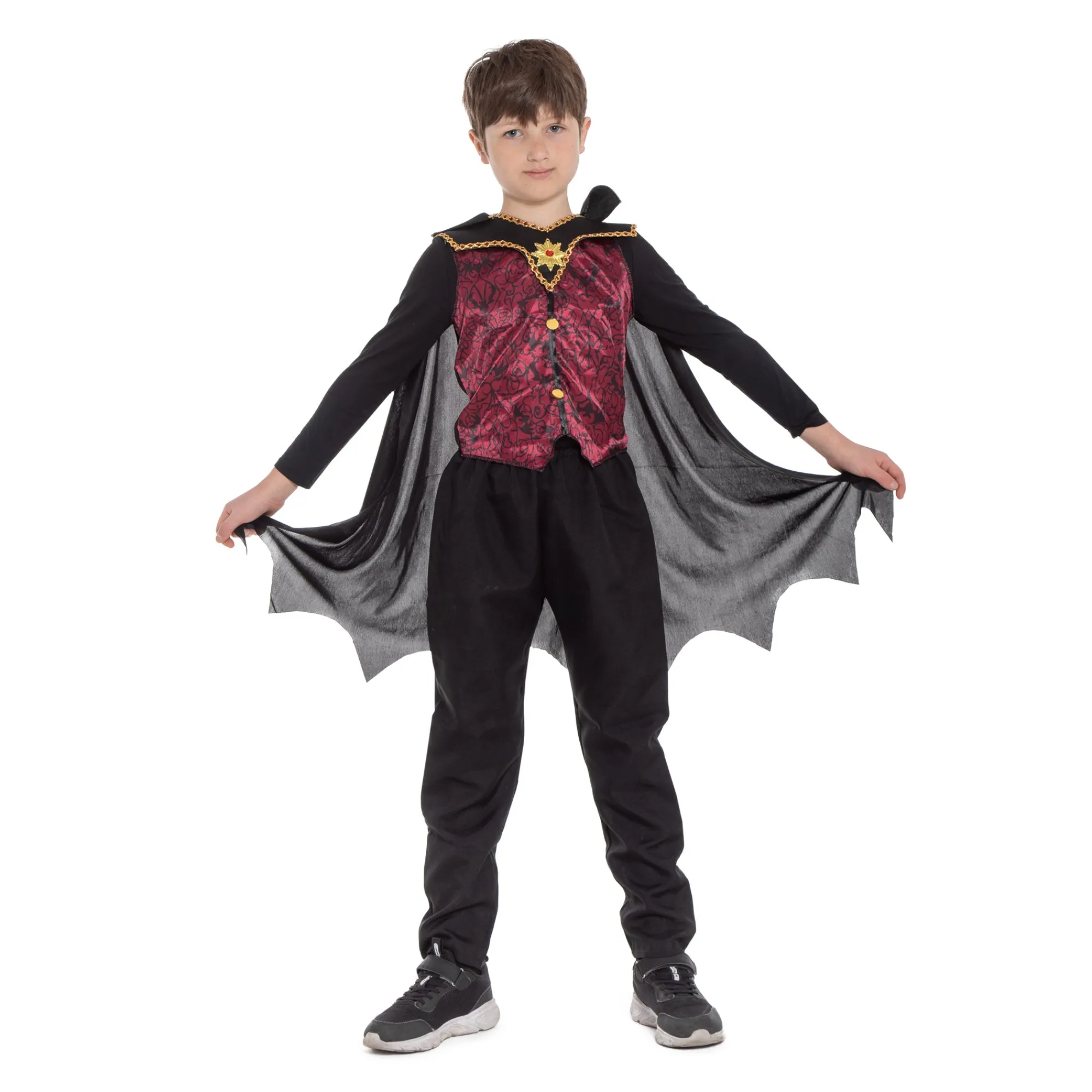 Van Cranenbroek Kinderkostuums>Kostuum graaf vampier 116