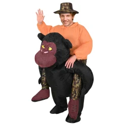 Van Cranenbroek Dameskostuums|Herenkostuums>Kostuum opblaasbaar gorilla