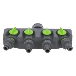 Waterland Pompen En Sproeien>Kraanstuk 4-weg + kranen