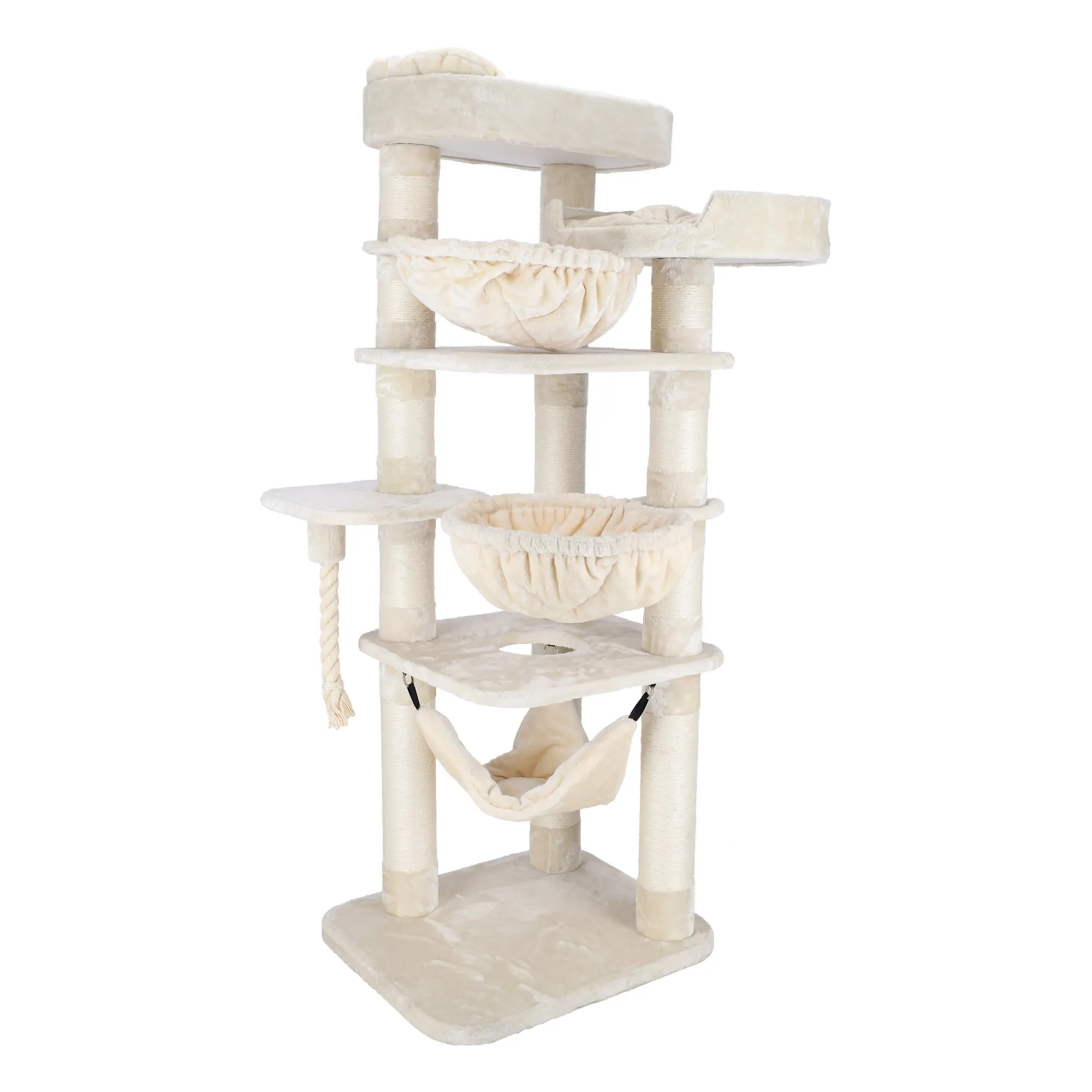 Friendly Pet Krabpaal>Krabpaal Zuki 177 cm creme