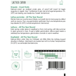 Horti Tops Moestuin>Kropsla Zwart Duits, zaad