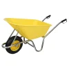 Bel Garden Bouw|Handgereedschap>Kruiwagen met gele kunststof bak 100L