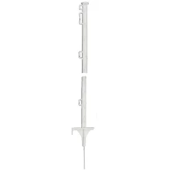 Koltec Afrastering>Kunststofpaal wit 105cm