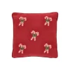O'malley Kerstdecoratie>Kussen candycane rood 45 x 45 cm