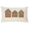 Kerstdecoratie>Kussen gingerhouse home sweet home 30 x 50 cm